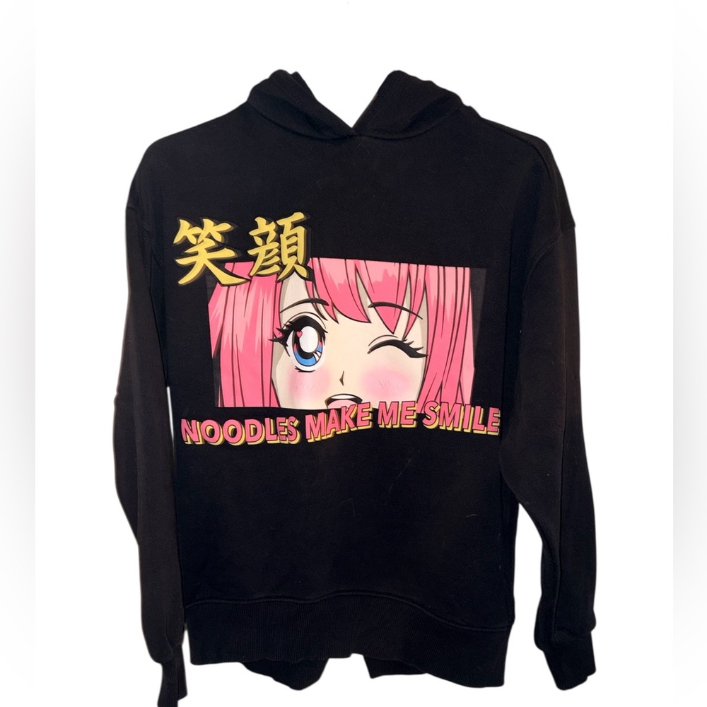 Zara girls size 13/14 anime manga hoodie